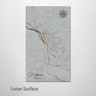 Fortuna, California Street Map