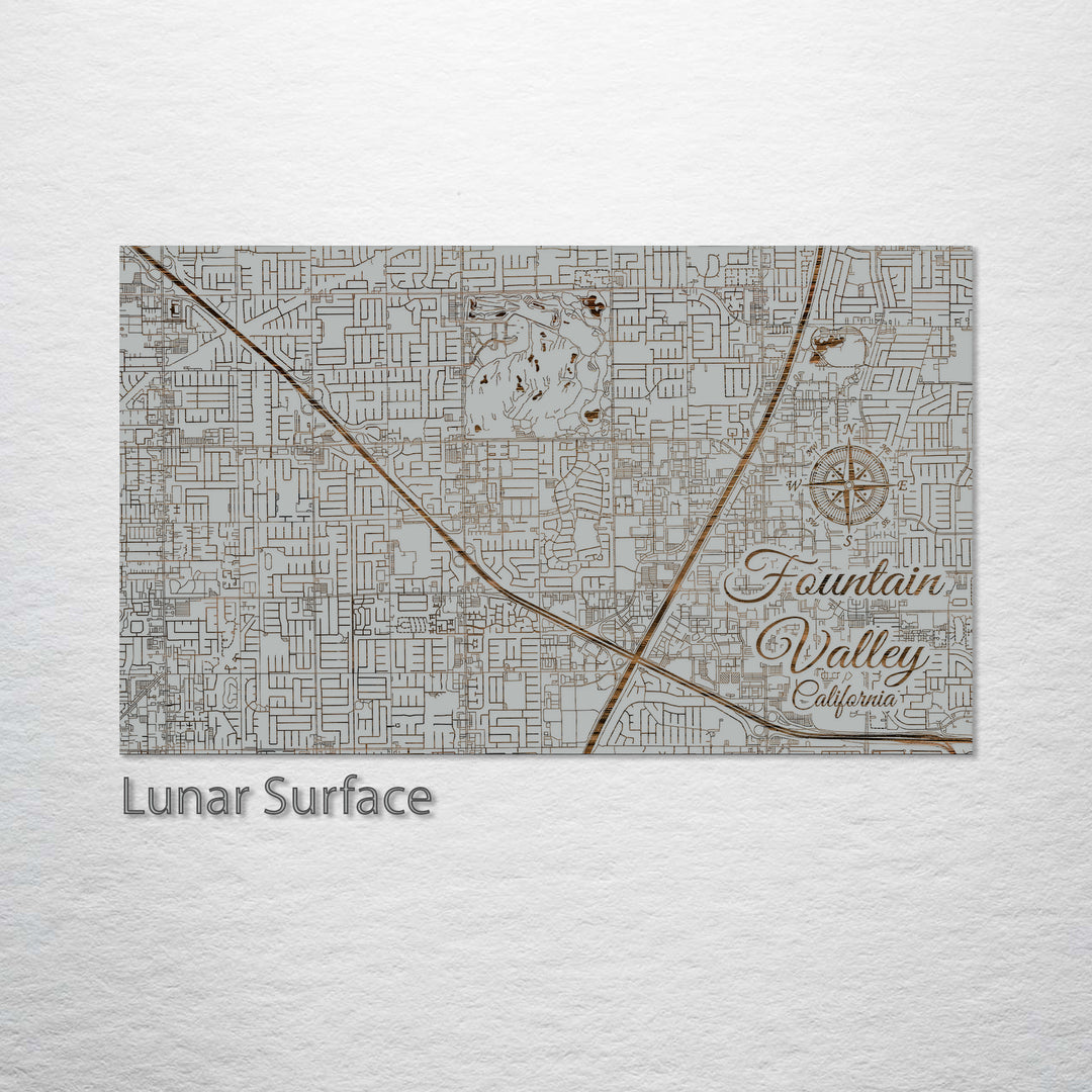 Fountain Valley, California Street Map