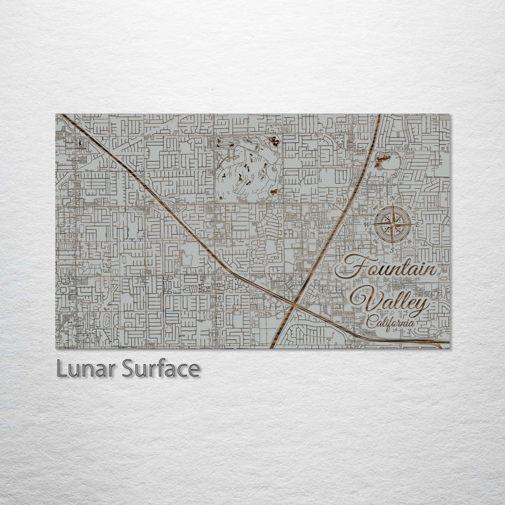 Fountain Valley, California Street Map