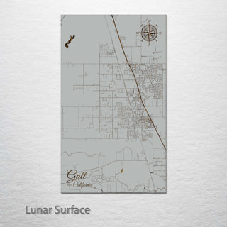 Galt, California Street Map