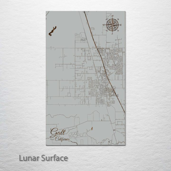 Galt, California Street Map