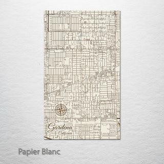 Gardena, California Street Map