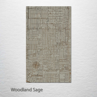 Gardena, California Street Map