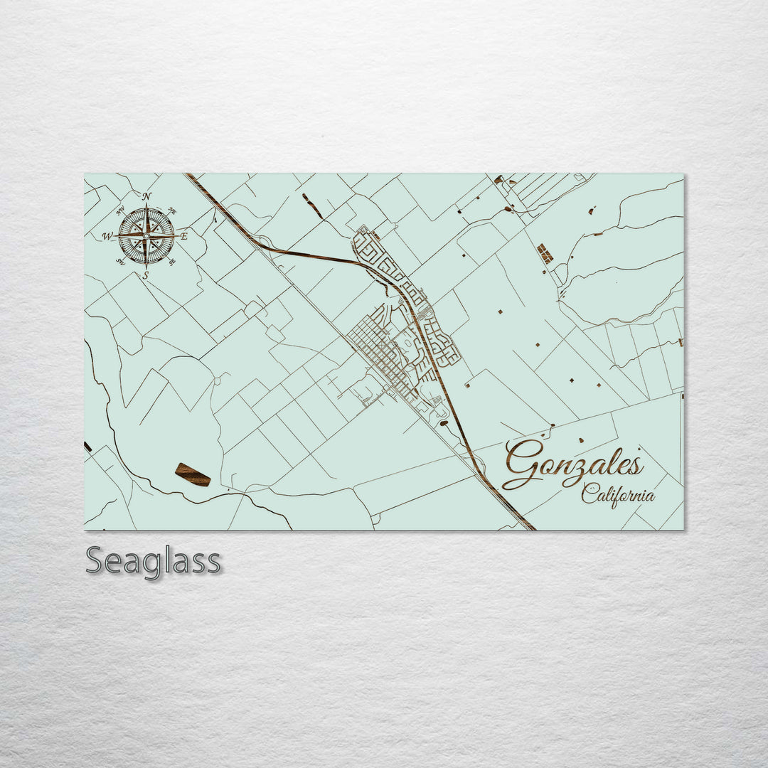 Gonzales, California Street Map