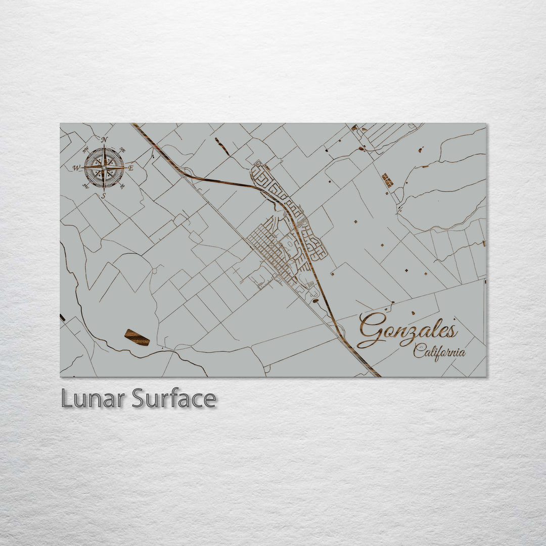 Gonzales, California Street Map