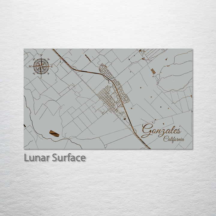 Gonzales, California Street Map