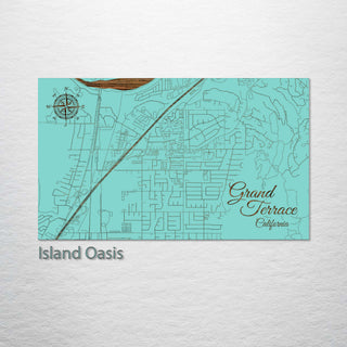 Grand Terrace, California Street Map