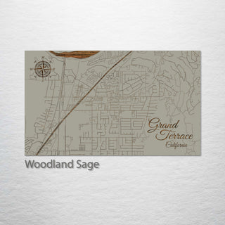 Grand Terrace, California Street Map