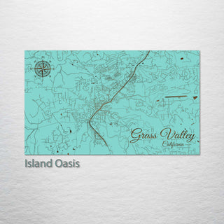 Grass Valley, California Street Map