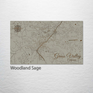 Grass Valley, California Street Map