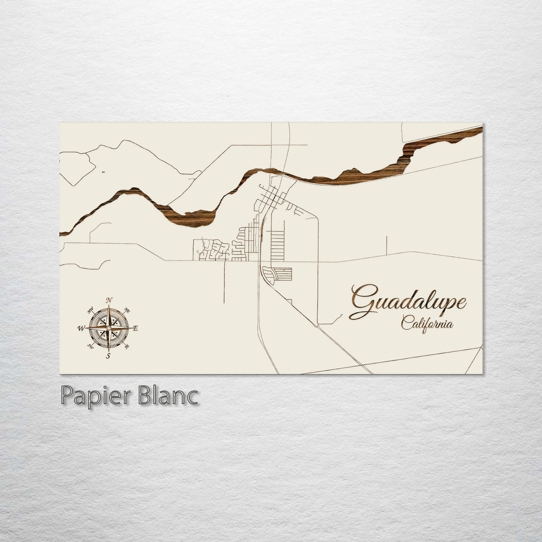 Guadalupe, California Street Map