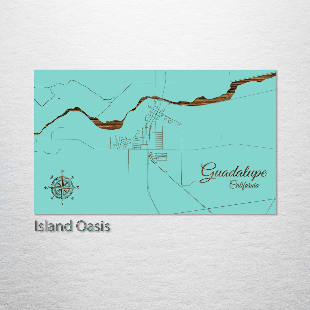 Guadalupe, California Street Map