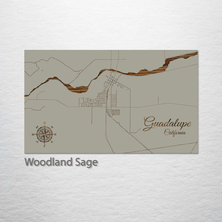 Guadalupe, California Street Map