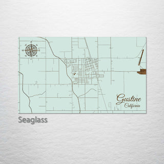 Gustine, California Street Map