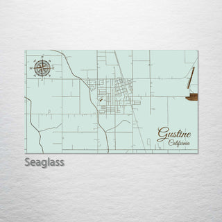 Gustine, California Street Map