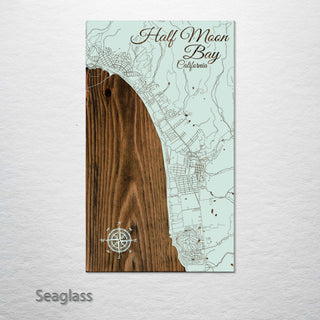 Half Moon Bay, California Street Map