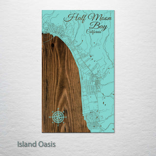Half Moon Bay, California Street Map