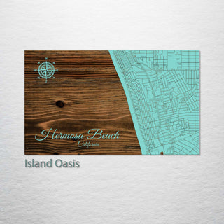Hermosa Beach, California Street Map