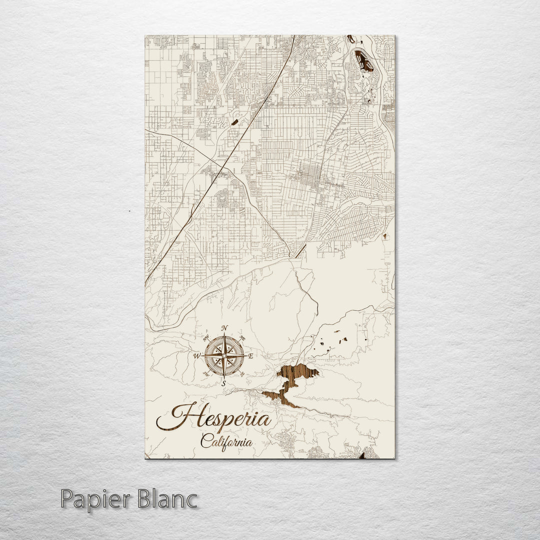 Hesperia, California Street Map