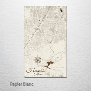 Hesperia, California Street Map