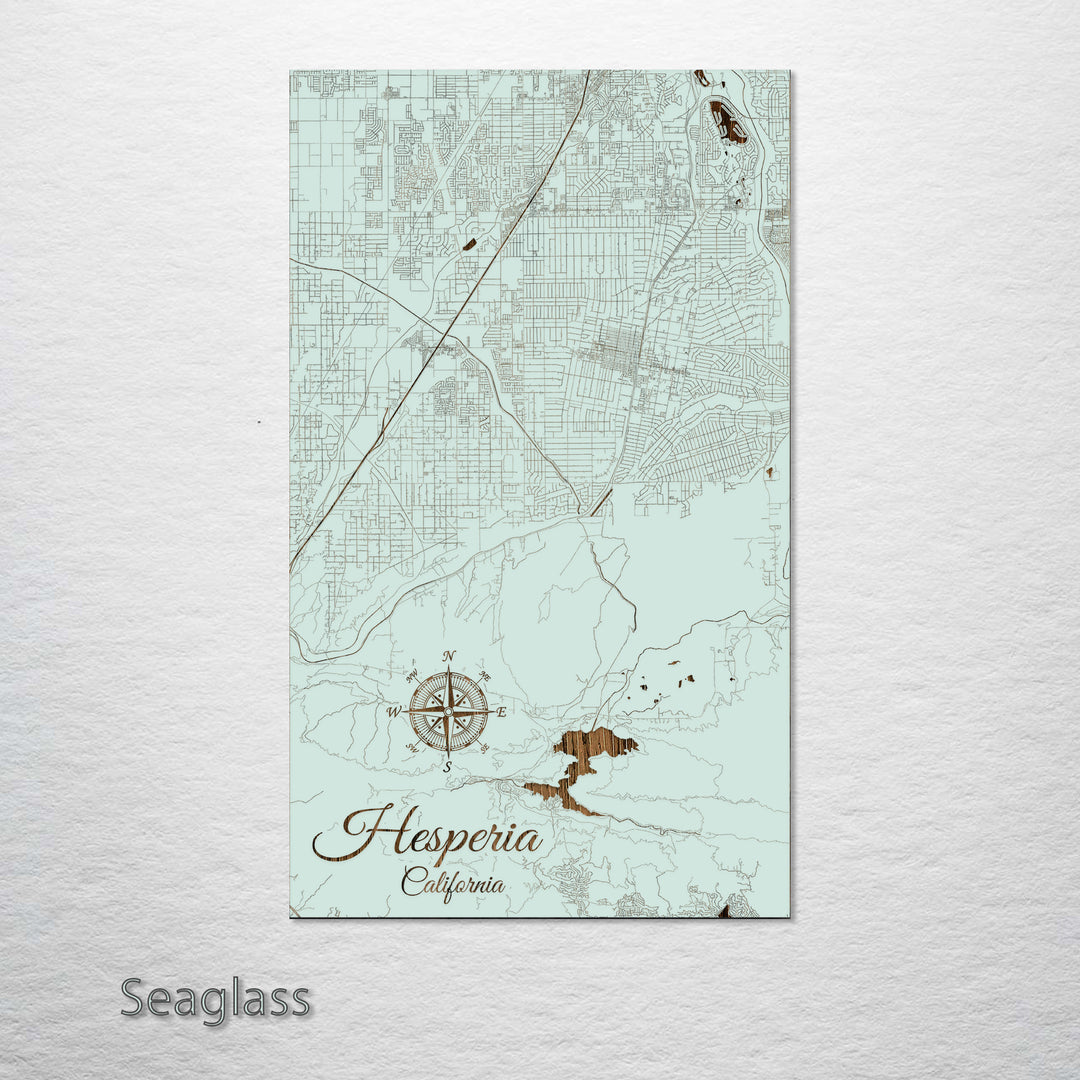 Hesperia, California Street Map