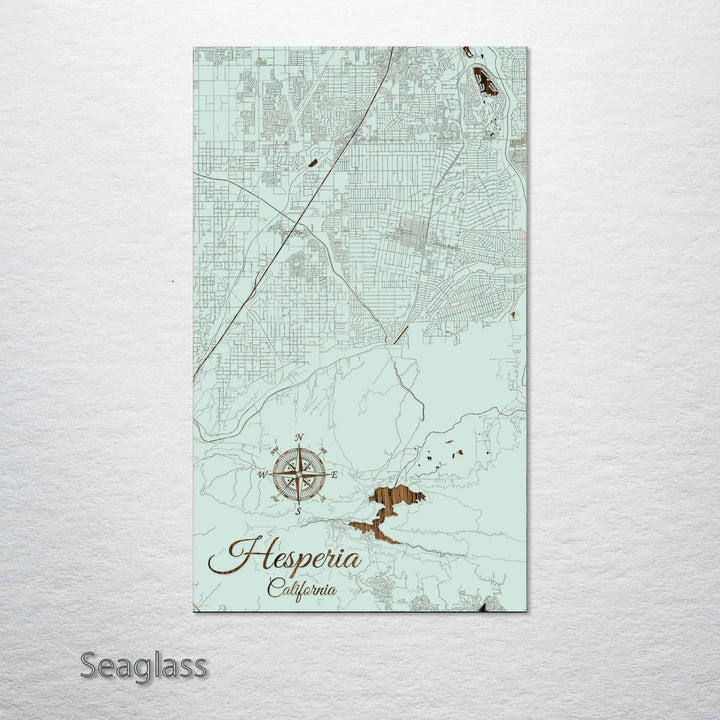 Hesperia, California Street Map