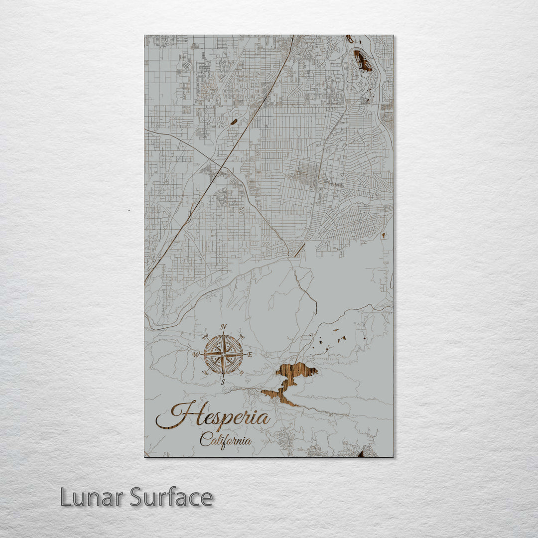 Hesperia, California Street Map