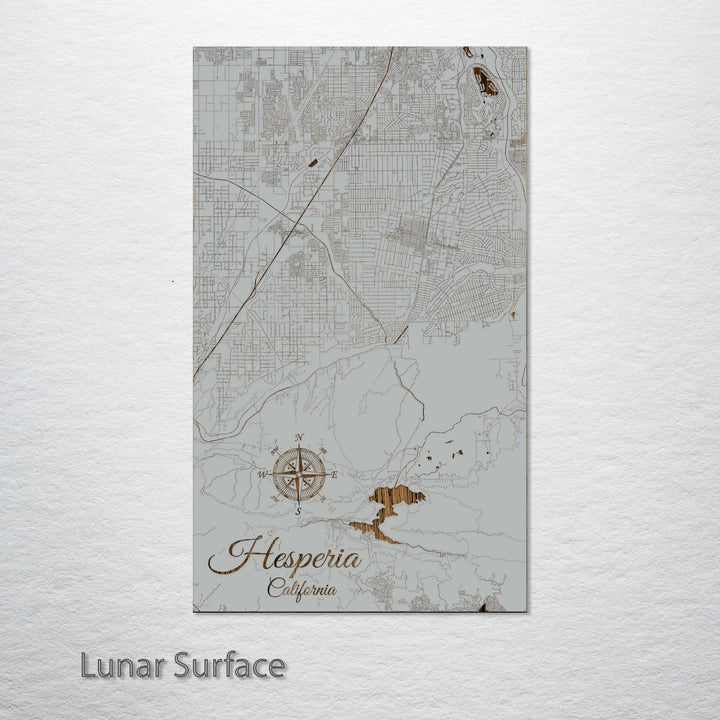 Hesperia, California Street Map