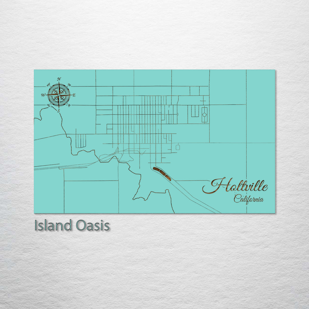 Holtville, California Street Map