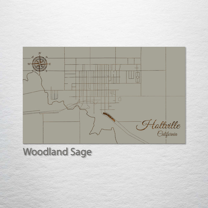 Holtville, California Street Map