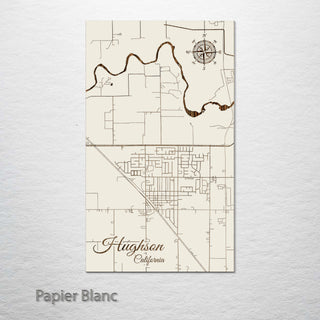 Hughson, California Street Map