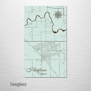 Hughson, California Street Map
