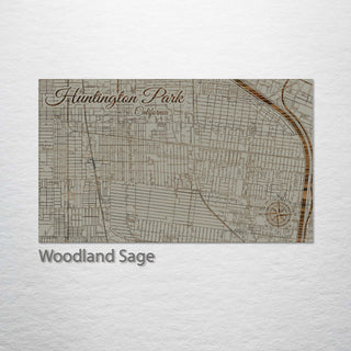 Huntington Park, California Street Map