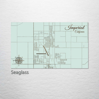 Imperial, California Street Map