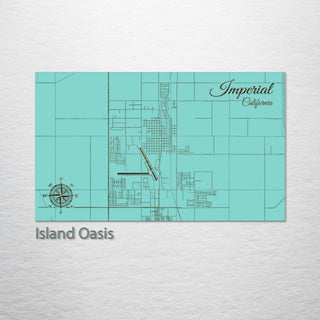 Imperial, California Street Map