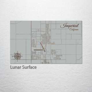 Imperial, California Street Map