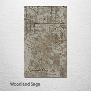 Indian Wells, California Street Map