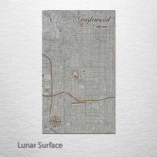 Inglewood, California Street Map