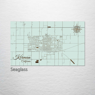 Kerman, California Street Map