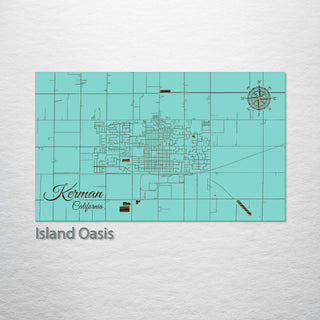 Kerman, California Street Map