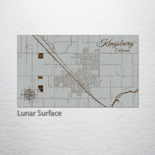 Kingsburg, California Street Map