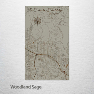 La Cañada Flintridge, California Street Map