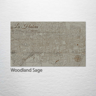 La Habra, California Street Map