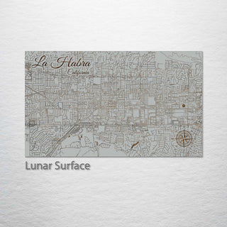 La Habra, California Street Map