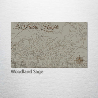 La Habra Heights, California Street Map
