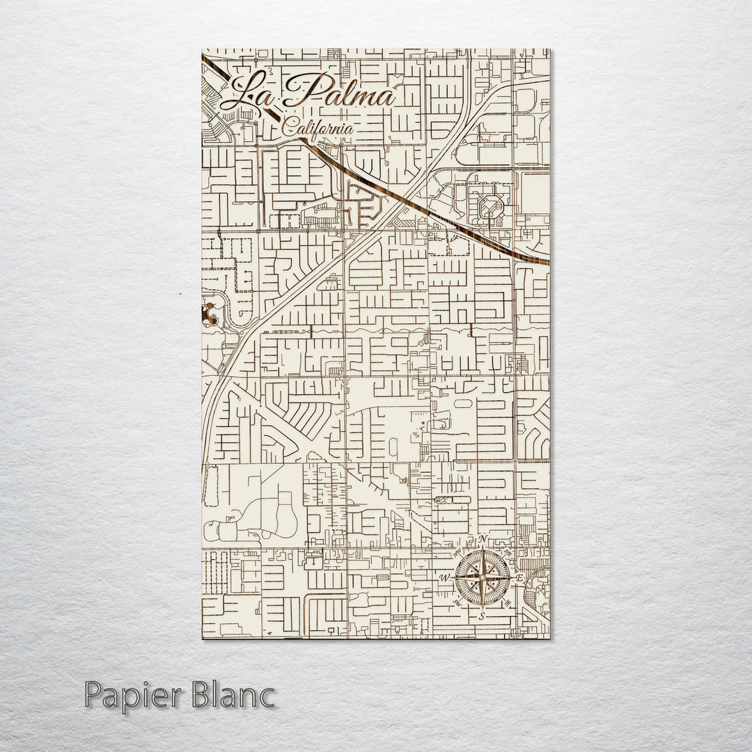 La Palma, California Street Map