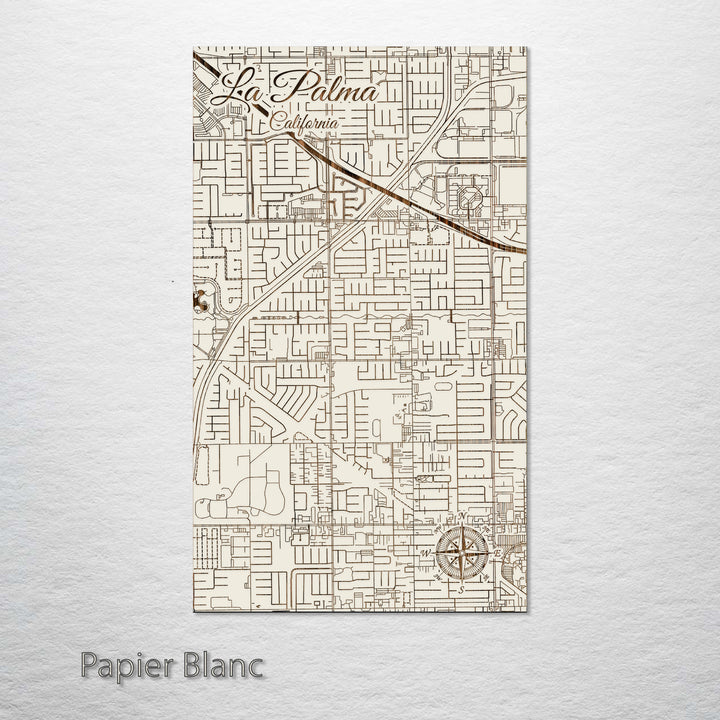 La Palma, California Street Map