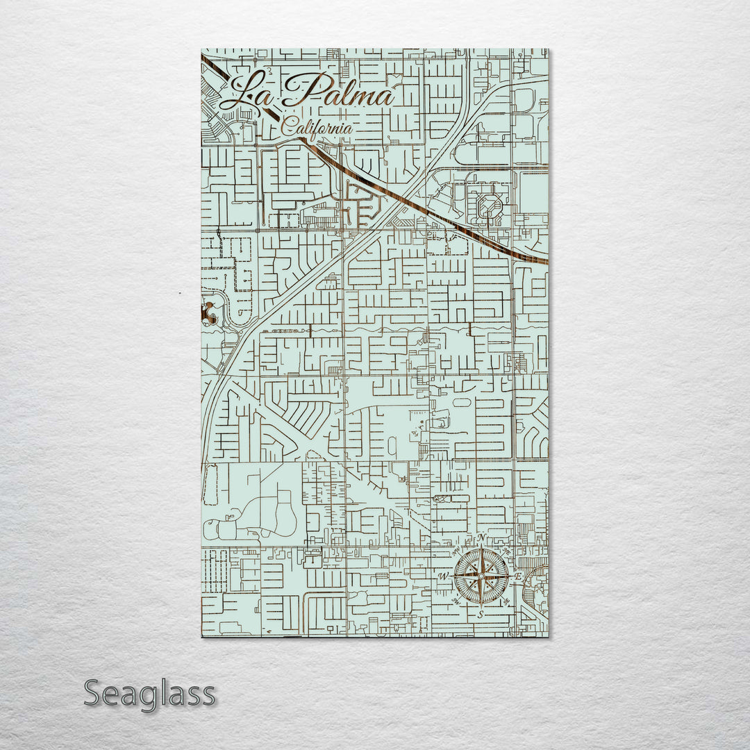 La Palma, California Street Map