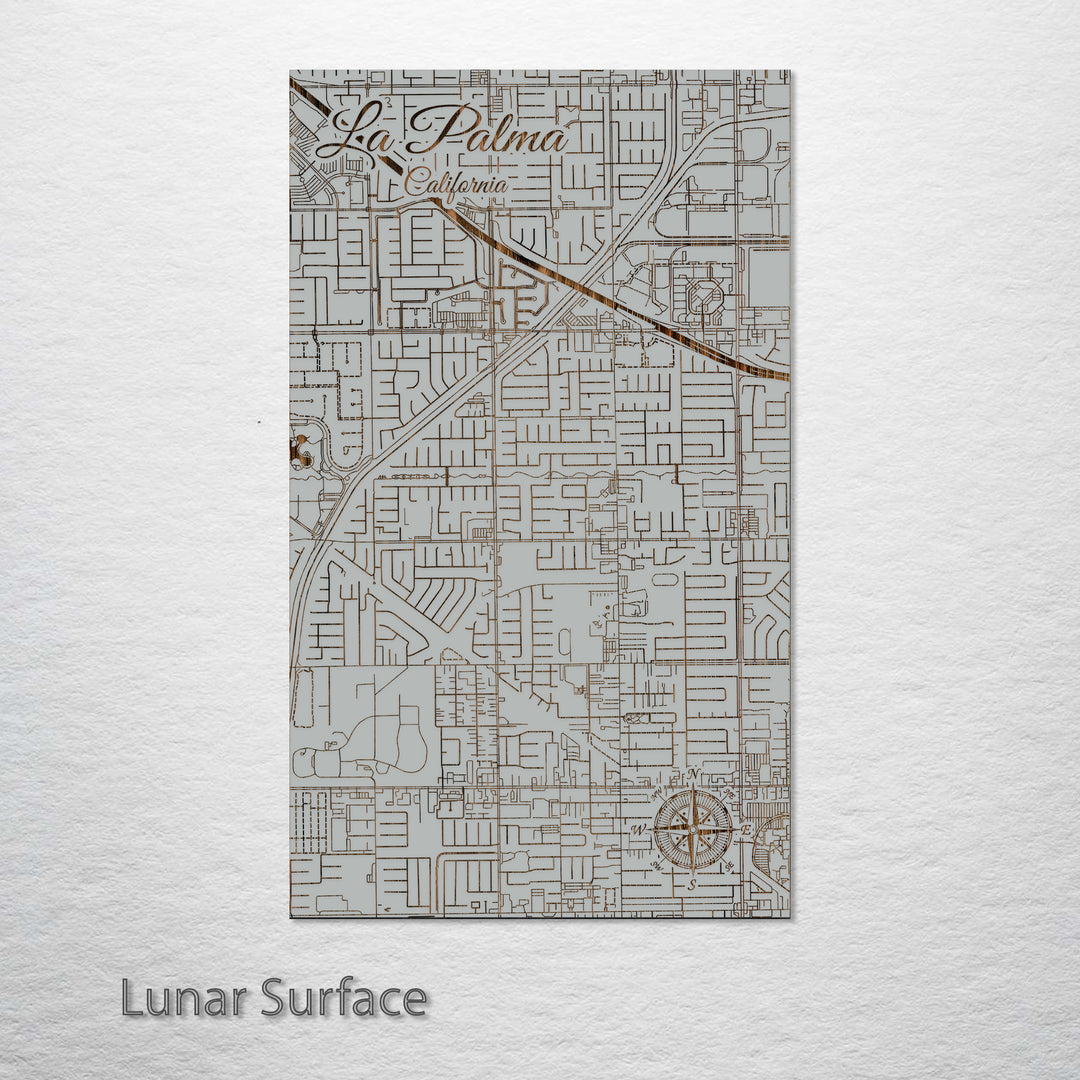 La Palma, California Street Map