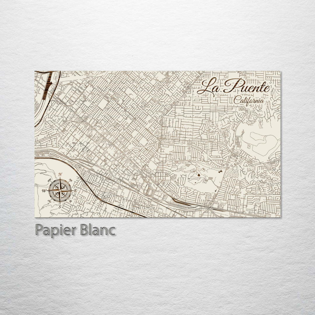 La Puente, California Street Map